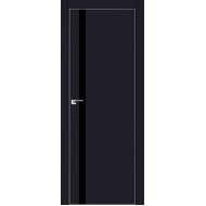 Дверь 6E Черный матовый, черный лак