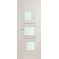 Дверь 39x Эш Вайт мелинга, стекло матовое