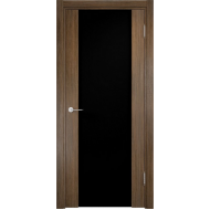 Дверь Сан-Ремо 01 Венге мелинга Черный триплекс