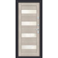 Дверь входная металлическая Porta M 4.П23 Almon 28/Cappuccino Veralinga